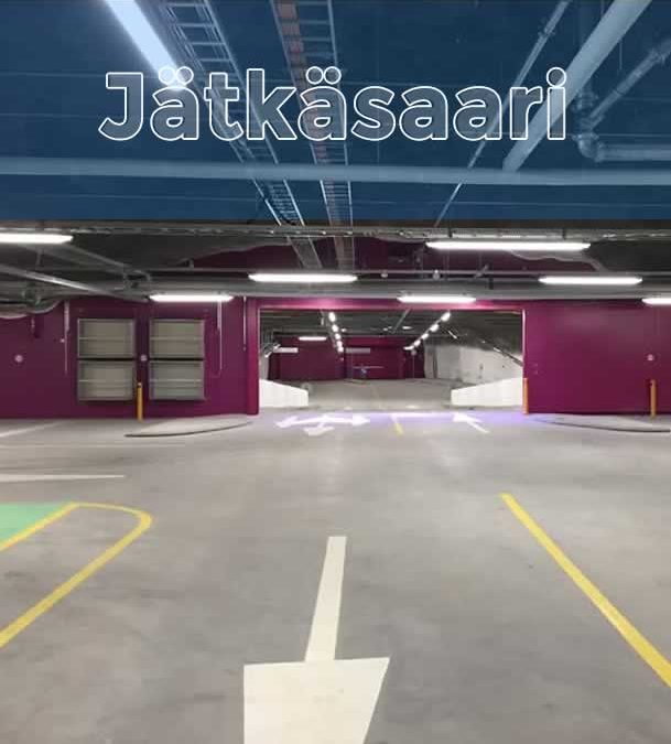 Jätkäsaaren pysäköintilaitos ja väestönsuoja